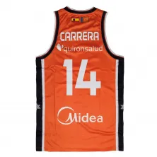 Camiseta Raquel Carrera Valencia Basket Femenino Primera Equipacion vista trasera