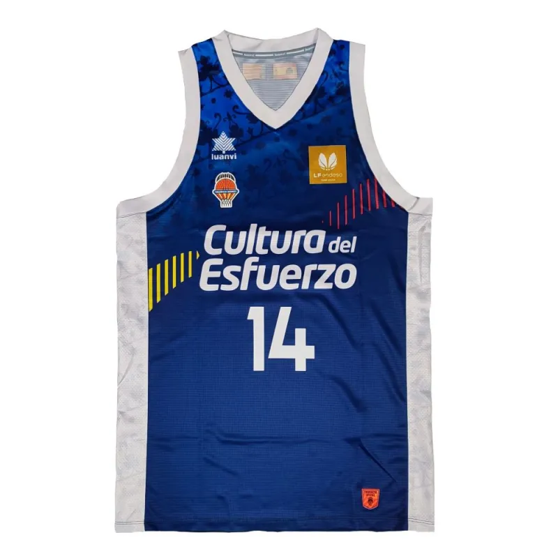 Maillot De Basket Valencia Club Luanvi - Liga Endesa - Taille XL (occasion)