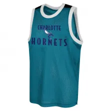 Equipación de baloncesto Charlotte Hornets Essential Mesh Outerstuff para niños camiseta