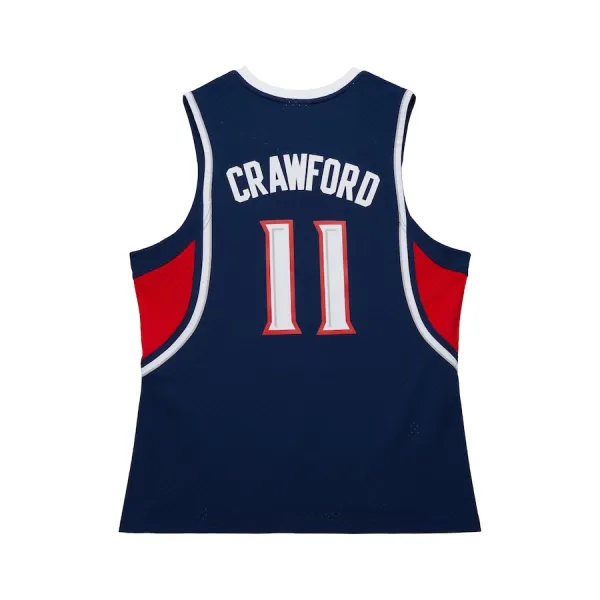 Camiseta Jamal Crawford con Atlanta Hawks trasera