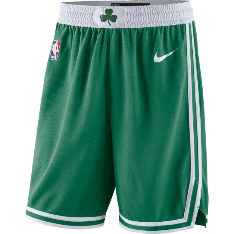 Short baloncesto Boston Celtics Nike Icon Edition Swingman verde principal