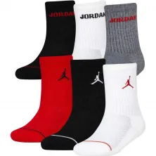 Pack de 6 pares calcetines Air Jordan multicolor niños