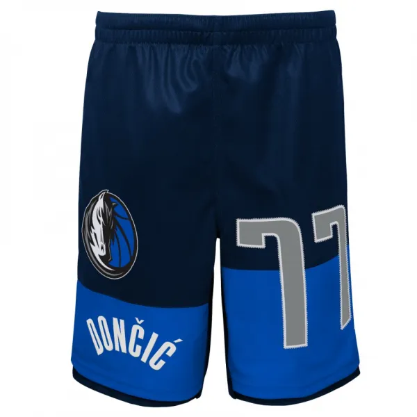 Short Baloncesto Luka Doncic Dallas Mavericks frontal 1