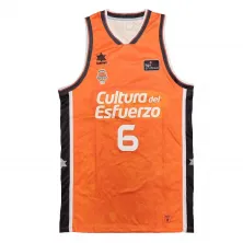 Camiseta Lopez Arostegui Valencia Basket ACB Primera Equipacion Liga Endesa vista Frontal