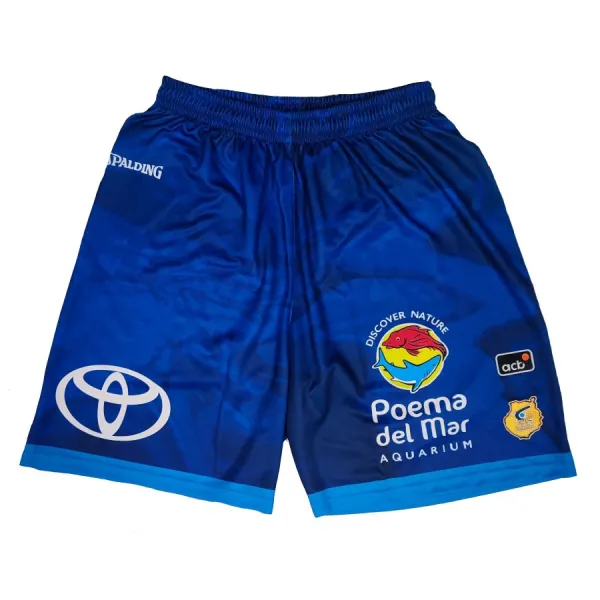 Short Baloncesto Gran Canaria Segunda Equipacion Azul