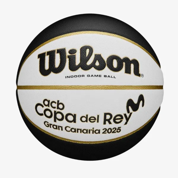 Balon Oficial ACB Copa del Rey 2025 Wilson Evo NXT vista frontal