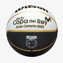 Balon Oficial ACB replica Copa del Rey 2025 Wilson vista logotipos