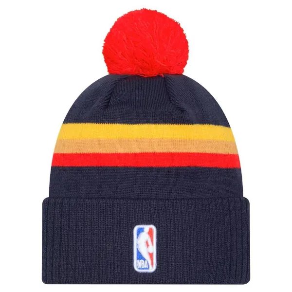 Gorro con pompón Golden State Warriors NBA24 City Edition vista trasera