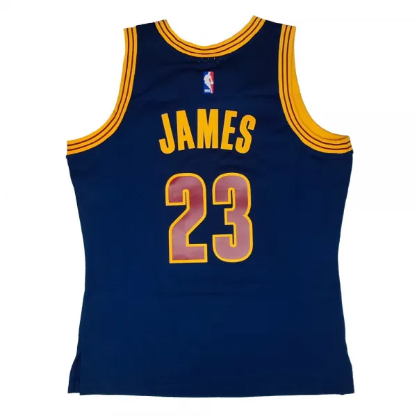 Camiseta Lebron James Alternatre Swingman Jersey Cleveland Cavaliers vista trasera