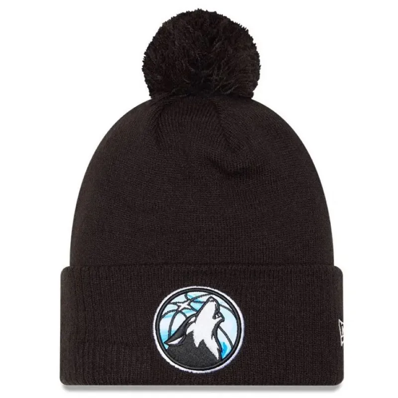 Gorro con pompón Minnesota Timberwolves NBA24 City Edition vista frontal