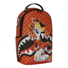 Mochila Sprayground Cheetos colaboracion exclusiva lateral