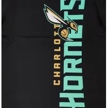 Camiseta Charlotte Hornets City Edition manga corta detalle