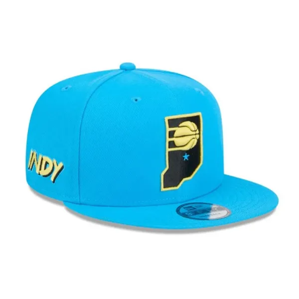 Gorra Indiana Pacers City Edition NBA24 9Fifty New Era vista izquierda