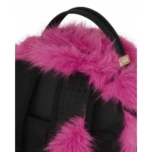 Mochila Sprayground A.I Pink Fur pelo rosa asa