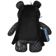 Mochila de Oso Sprayground Cyborg Bear trasera