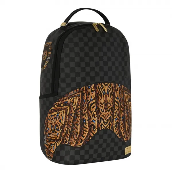 Mochila Sprayground Diaa Alam 1A Grey lateral 2